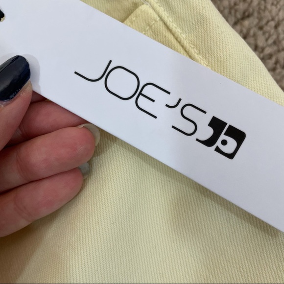 NWT Joe’s Jeans Callie Yellow Cropped Bootcut - Picture 4 of 8